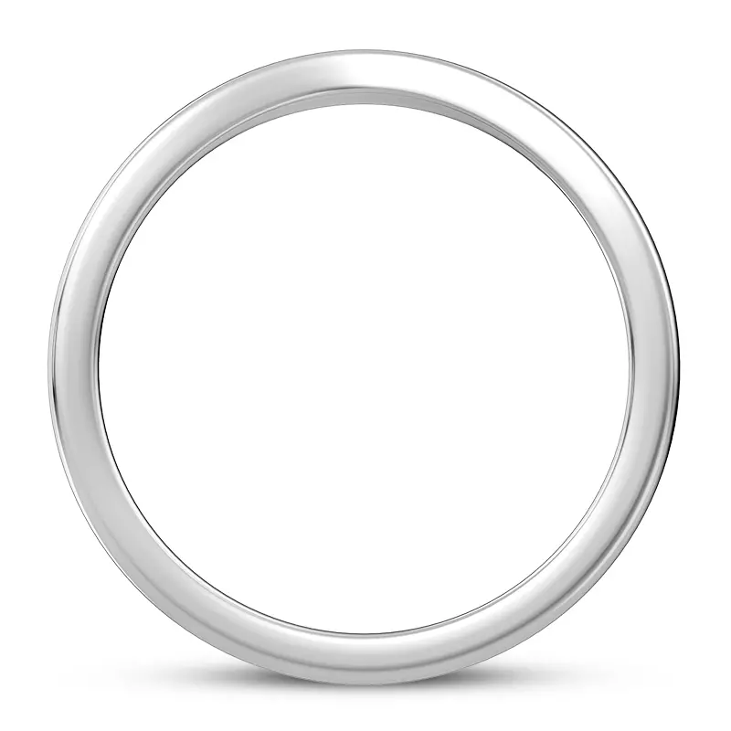 Platinum Linda 1.5mm Curved Band