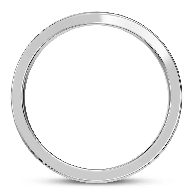 Platinum Linda 2mm Curved Band