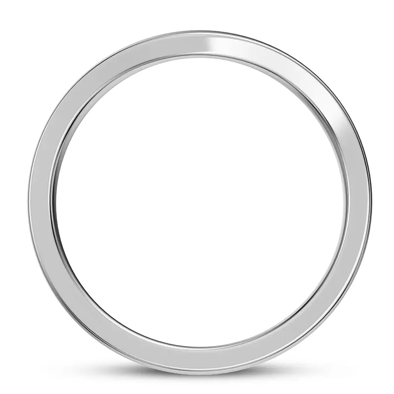 Platinum Linda  2mm Curved Band