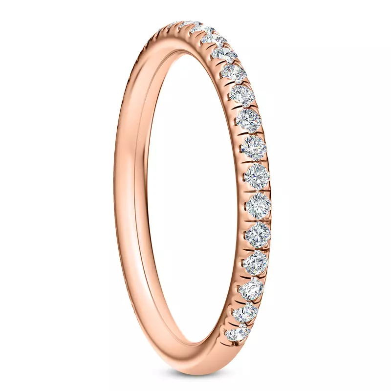 14K Rose Gold Raina Diamond Band