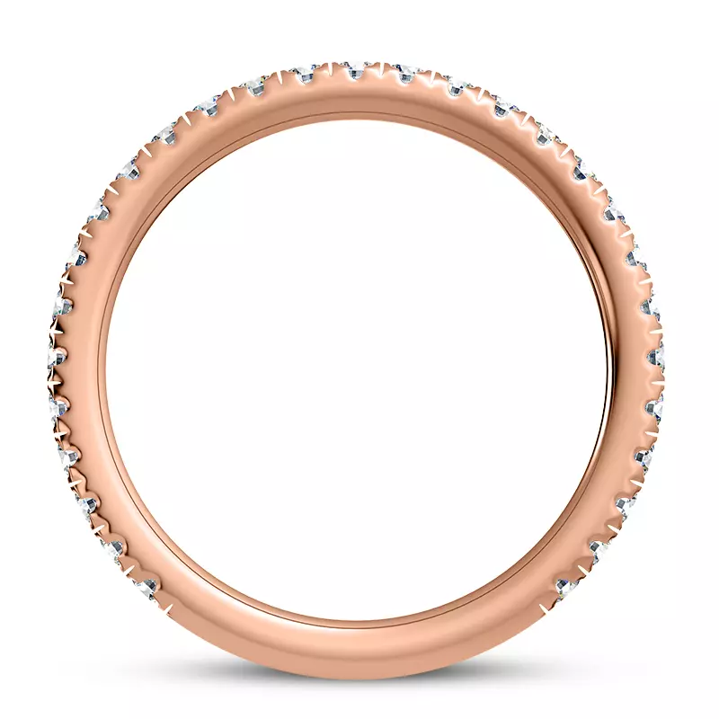 14K Rose Gold Raina Diamond Band