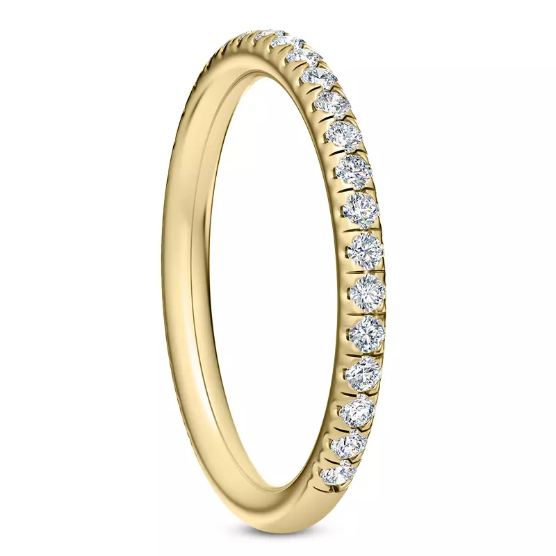14K Yellow Gold Raina Diamond Band