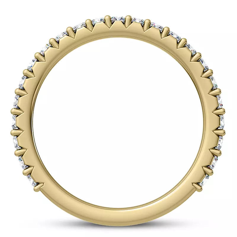 18K Yellow Gold Thalia Diamond Band