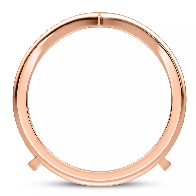 14K Rose Gold Patsy Chevron Enhancer