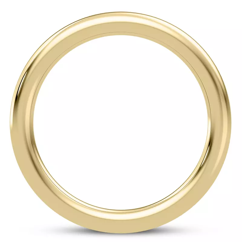 14K Yellow Gold Colore Classic Band