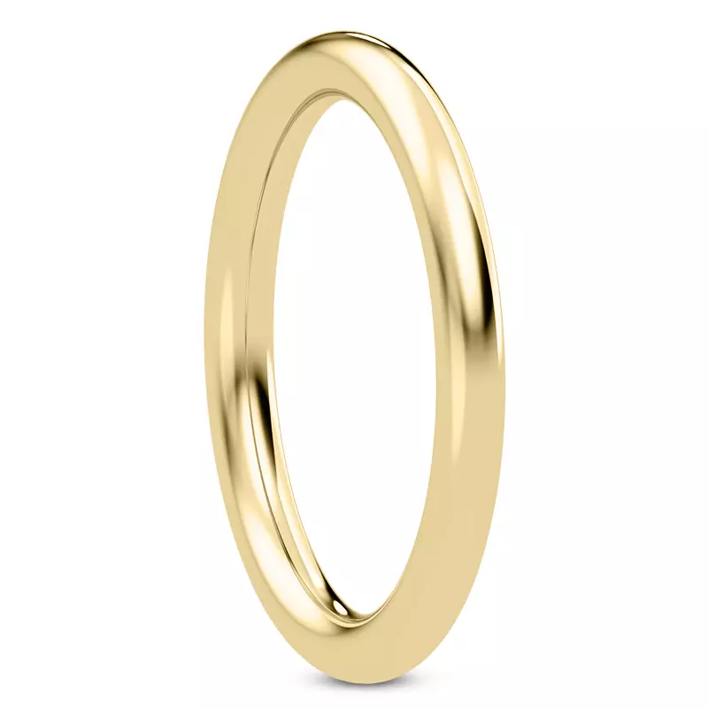 18K Yellow Gold Colore Classic Band