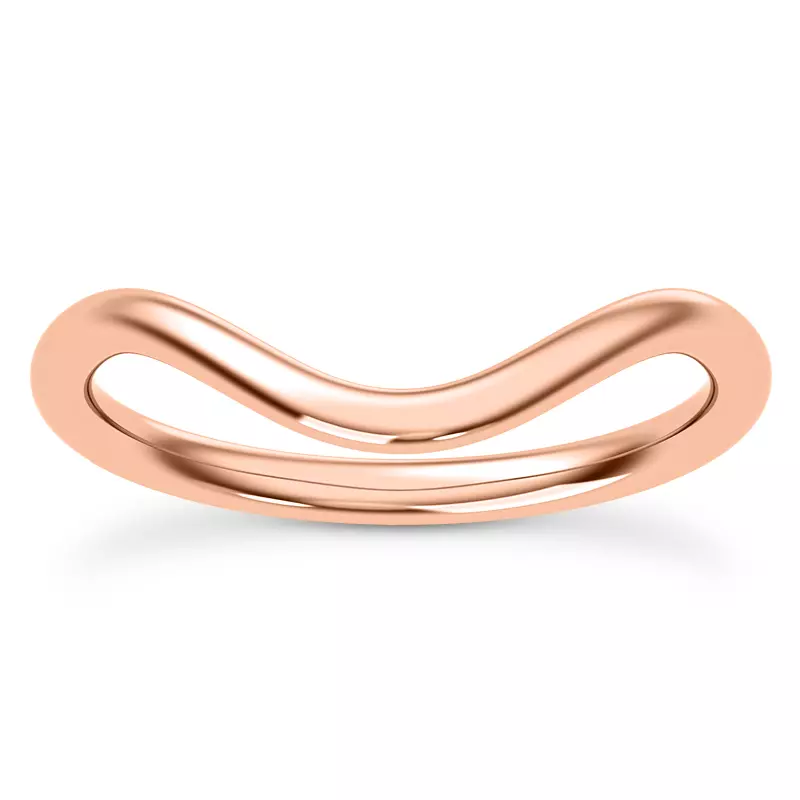 Dee Wide Curved Band