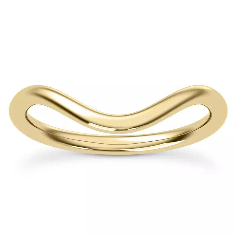 Dee Wide Curved Band