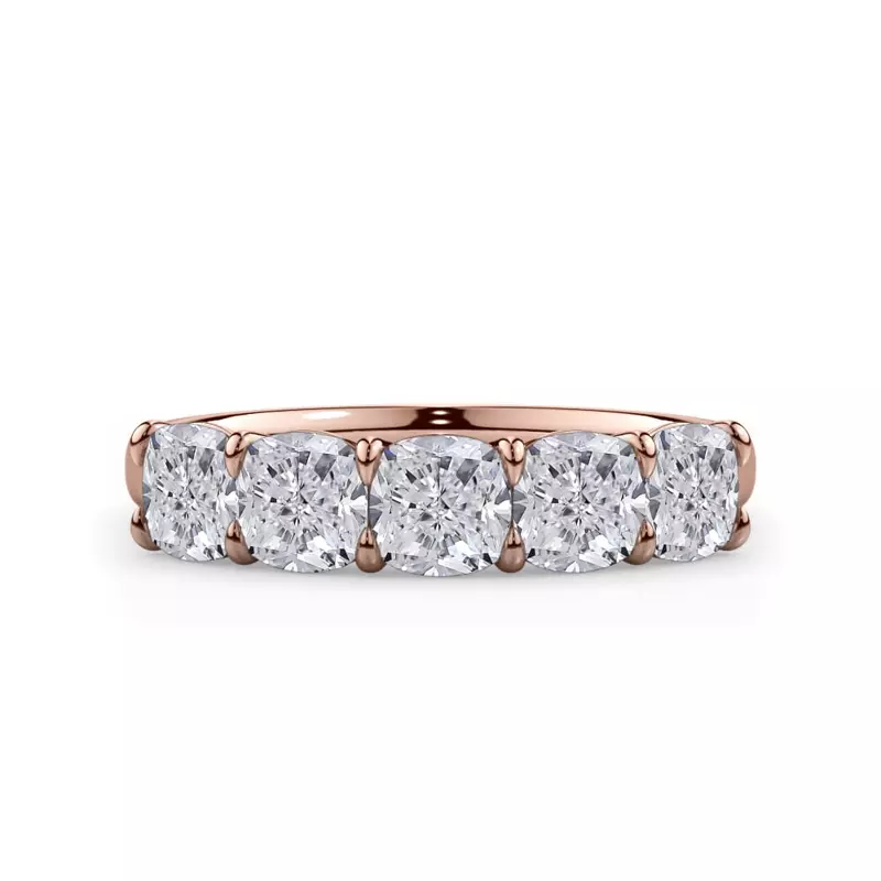 Cushion Cut Diamond 5 Stone Ring (2.00 ct. tw.)
