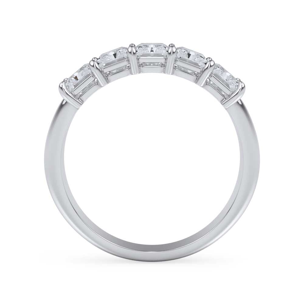 Platinum Radiant Cut Diamond 5 Stone Ring (2.00 ct. tw.)