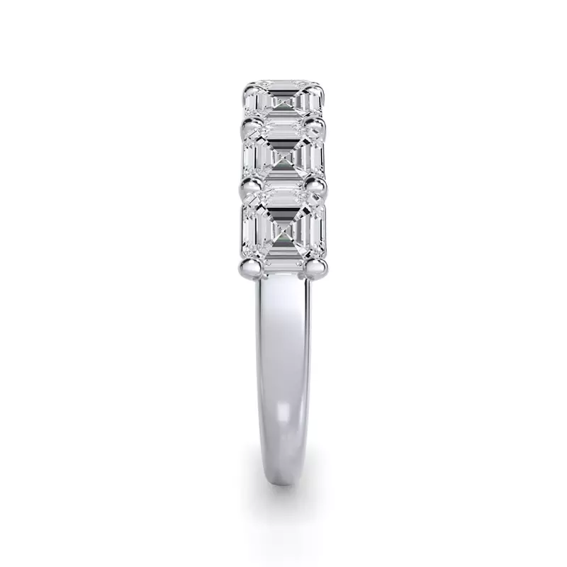 Platinum Asscher Cut Diamond 7 Stone Ring (2.00 ct. tw.)