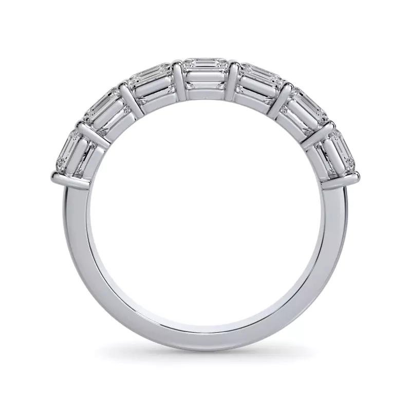 Platinum Asscher Cut Diamond 7 Stone Ring (2.00 ct. tw.)