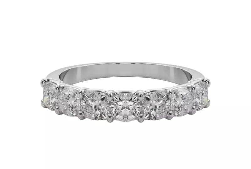 Cushion Cut Diamond 7 Stone Ring (1.50 ct. tw.)