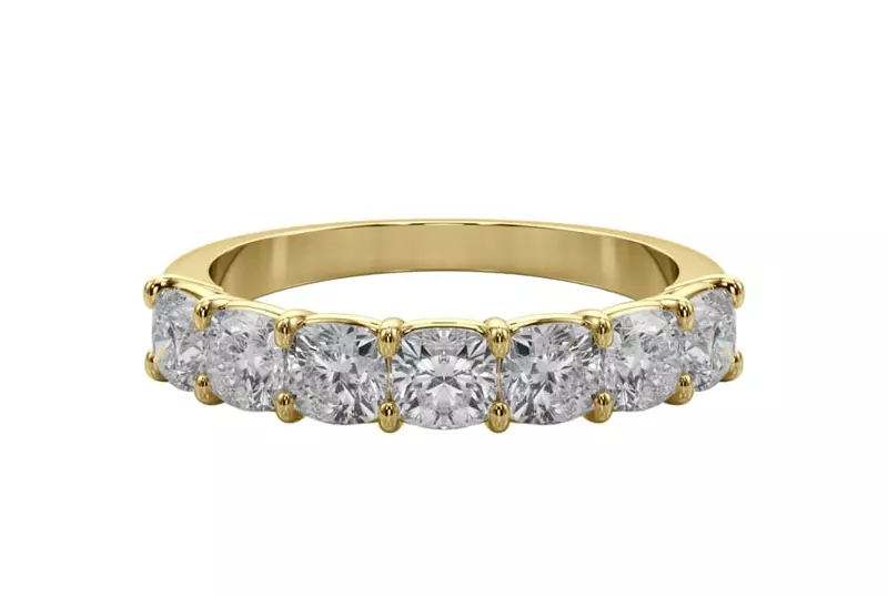 Cushion Cut Diamond 7 Stone Ring (1.50 ct. tw.)