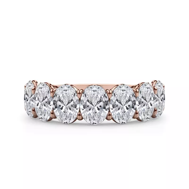 Oval Cut Diamond 7 Stone Ring (3.00 ct. tw.)