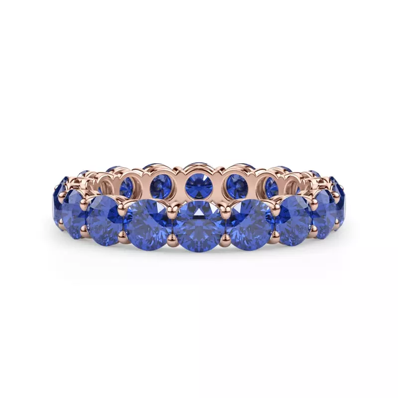 Classic Sapphire Eternity Band