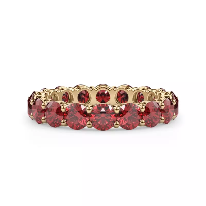 Classic Ruby Eternity Band