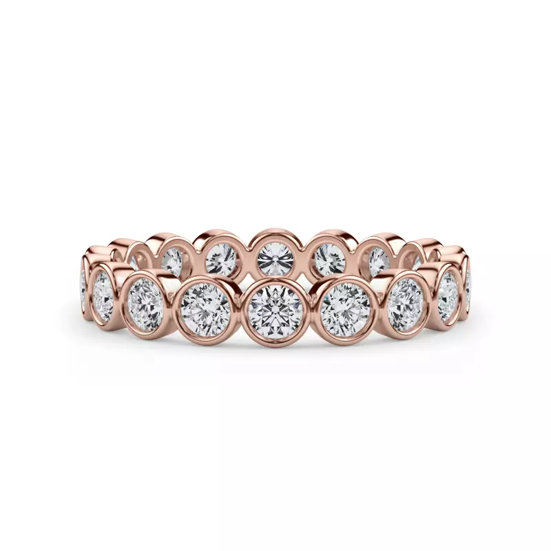 Bezel Set Round Lab Diamond Eternity Ring (1.00ct. tw.)