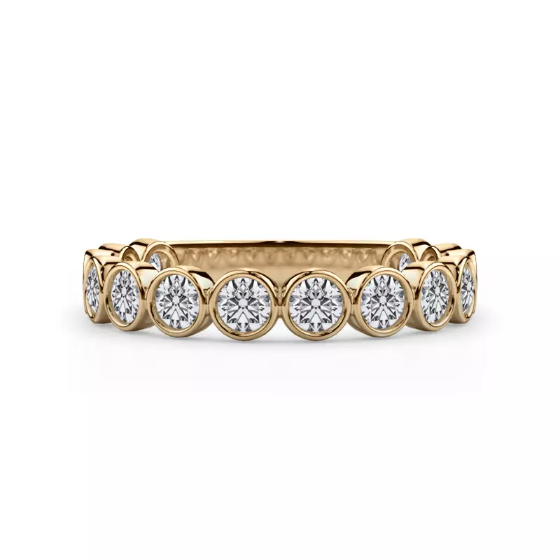 Round Bezel Diamond Band (.84ct. tw.)