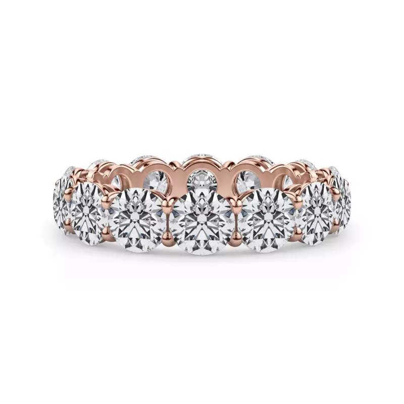 Classic Round Lab Diamond Eternity Band (4.20ct. tw.)