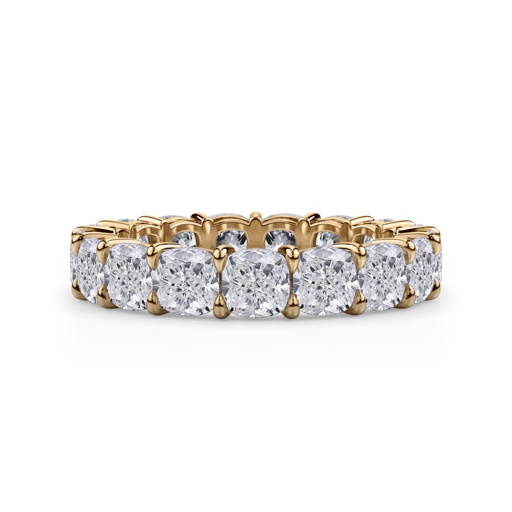 Cushion Cut Diamond Eternity Ring (5.0 ct. tw.)