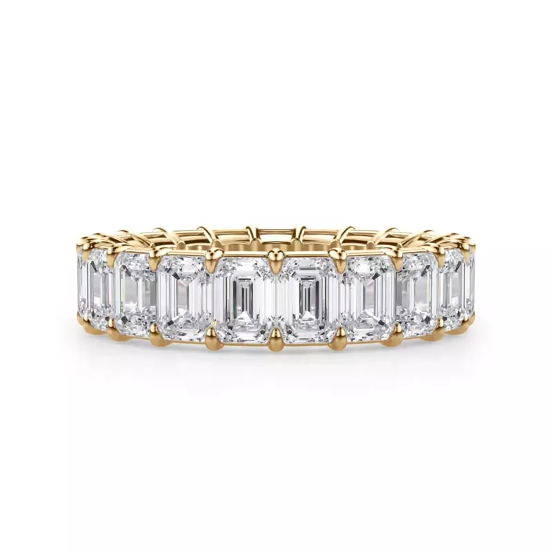 Emerald Cut Diamond Eternity Ring (5.0 ct. tw.)