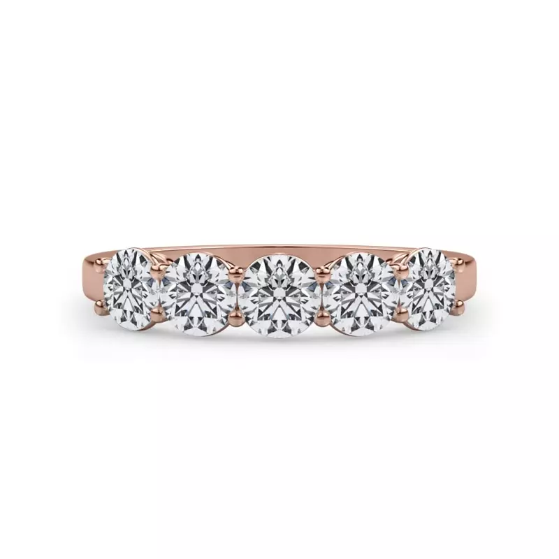 Classic Five-Stone Round Diamond Band (1.00ct. tw.)