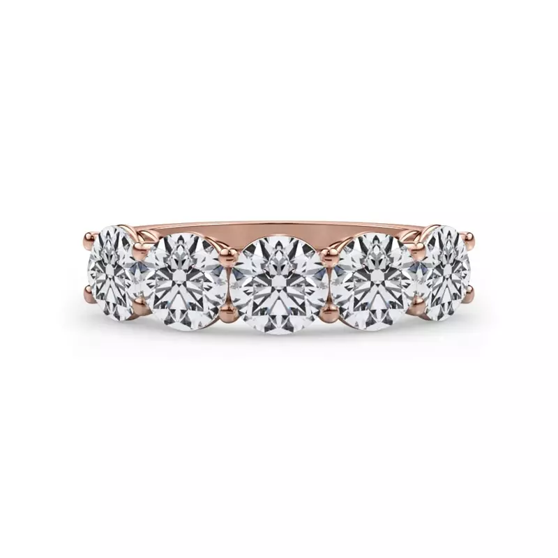 Classic Five-Stone Round Diamond Band (2.50ct. tw.)