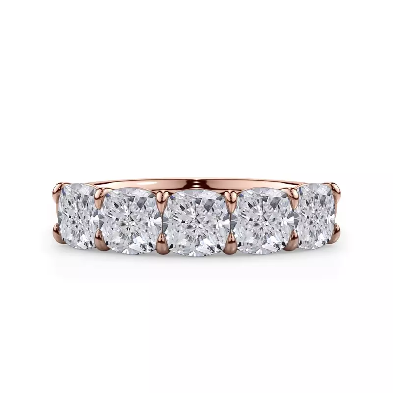 Cushion Cut Diamond 5 Stone Ring (2.50 ct. tw.)