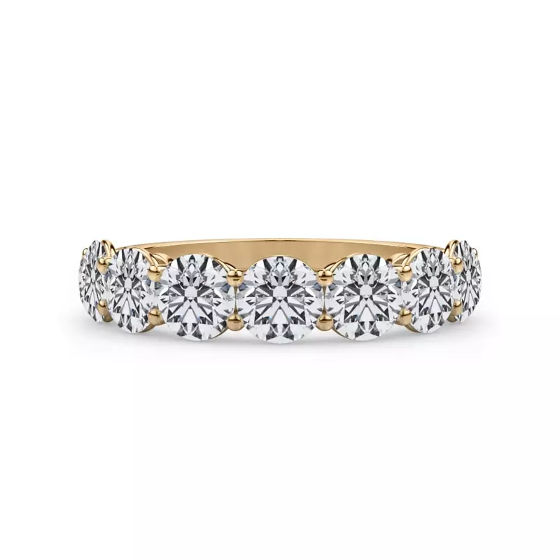 Classic Seven-Stone Round Lab Diamond Band (2.10ct. tw.)
