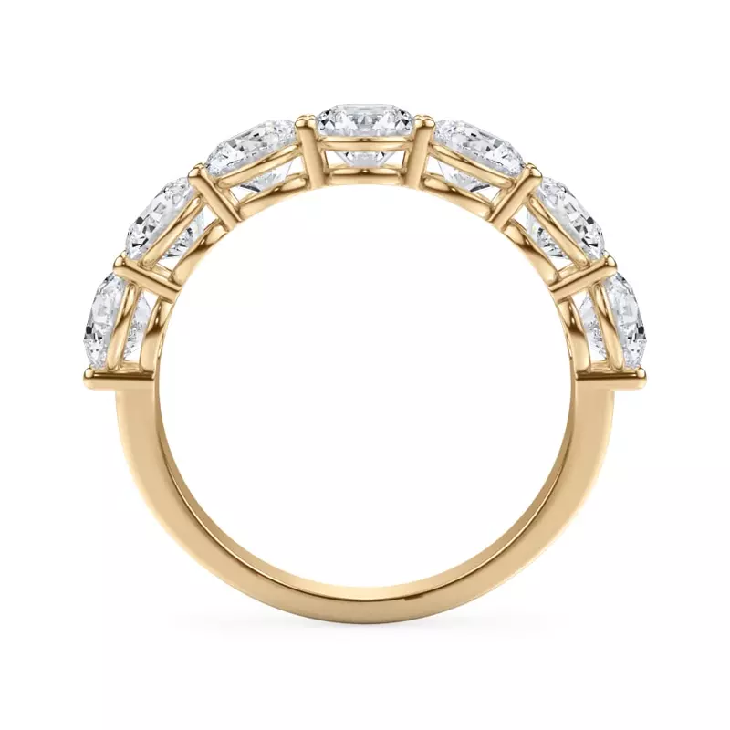 14K Yellow Gold Classic Seven-Stone Round Diamond Band (2.10ct. tw.)