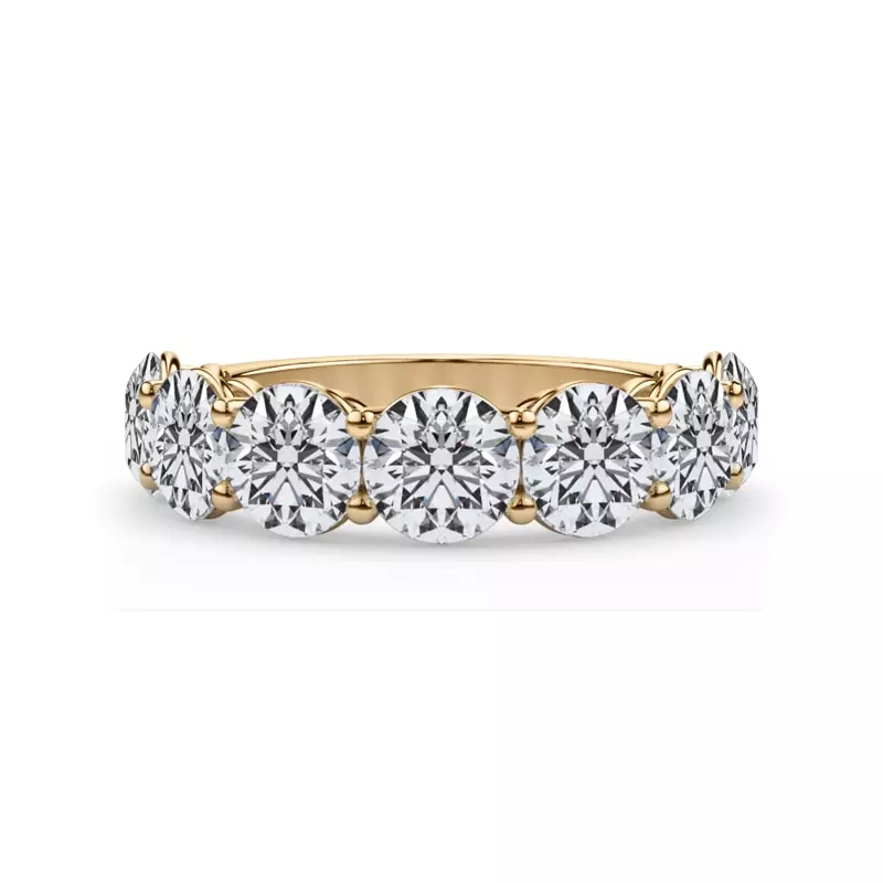 Classic Seven-Stone Round Diamond Band (4.20ct. tw.)