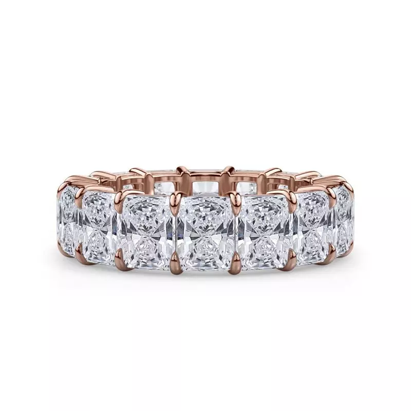 Radiant Cut Diamond Eternity Ring (8.0 ct. tw.)