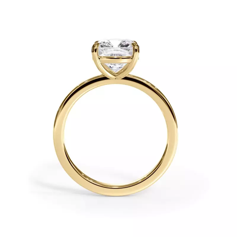 14K Yellow Gold Bellora Solitaire Engagement Ring