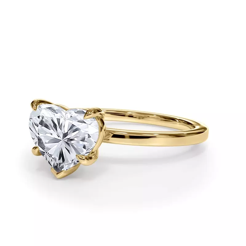 18K Yellow Gold Bellora Solitaire Engagement Ring