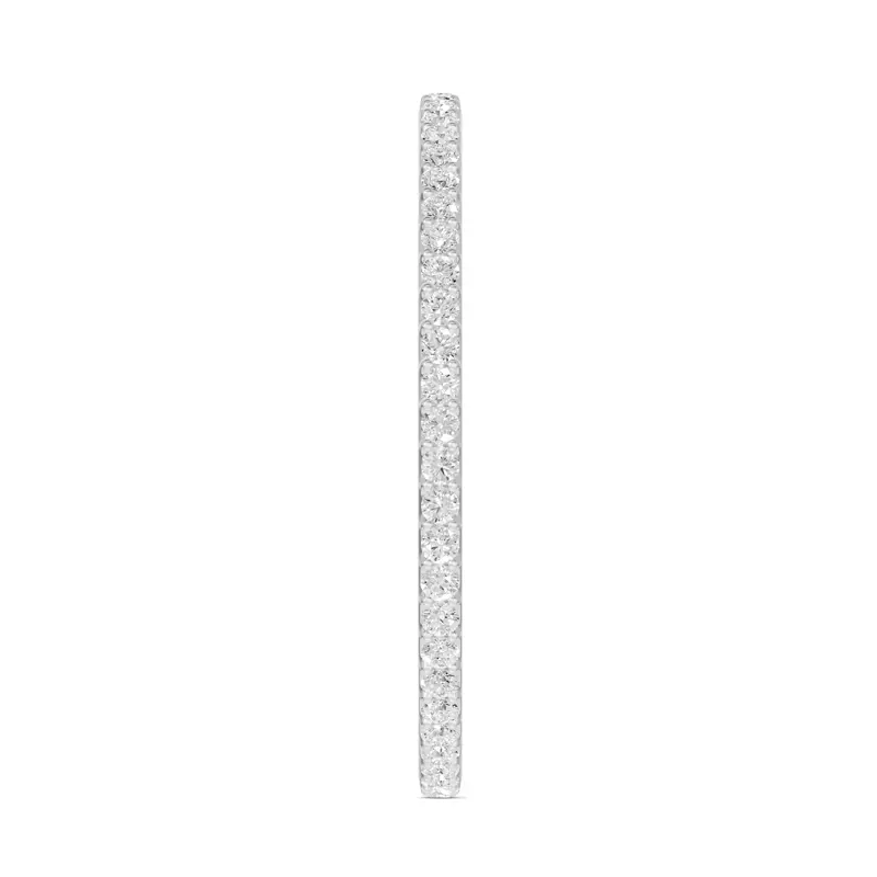 Platinum Shared Prong Lab Eternity Band (.25ct. tw.)