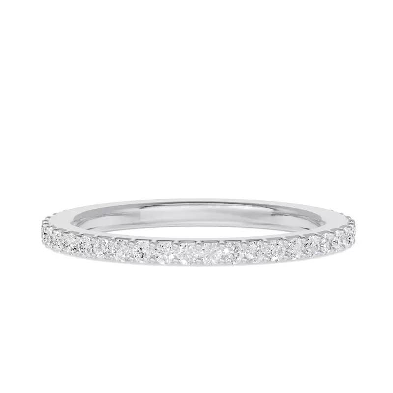 Platinum Shared Prong Diamond Eternity Band (.50ct. tw.)