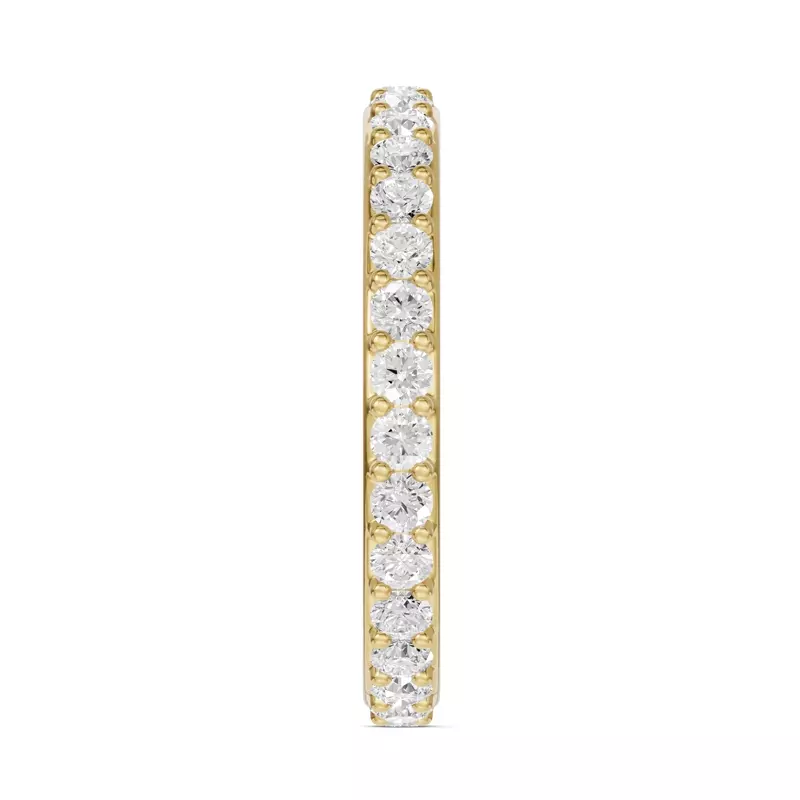 14K Yellow Gold Shared Prong Lab Eternity Band (1.00ct. tw.)
