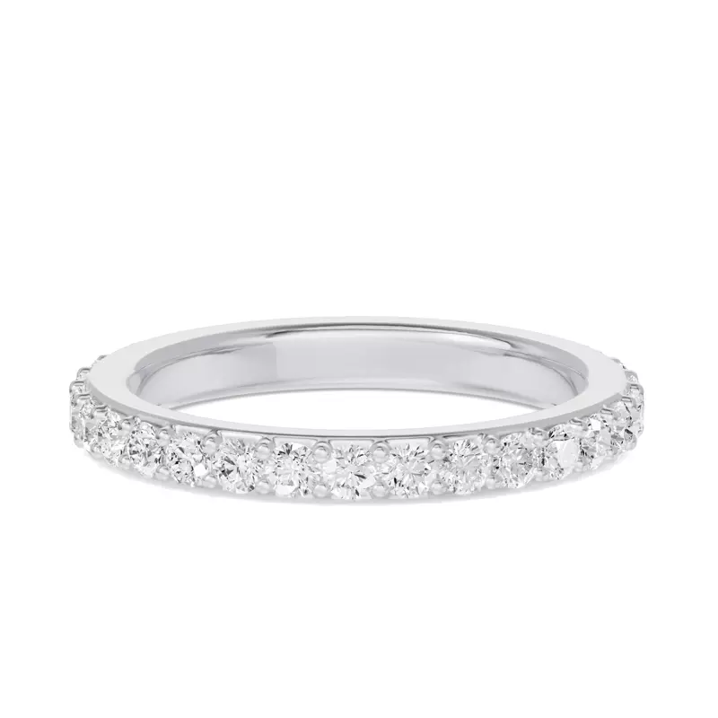 Platinum Shared Prong Lab Eternity Band (1.00ct. tw.)