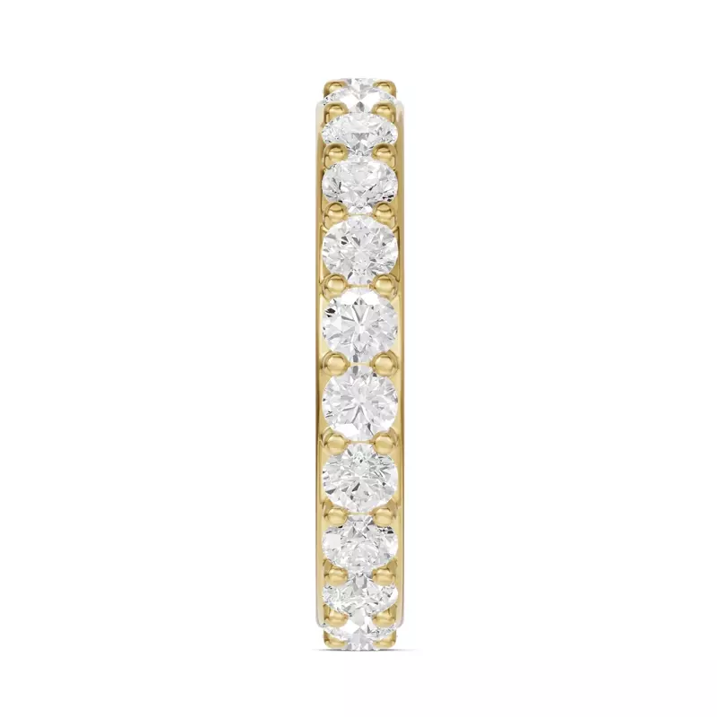 14K Yellow Gold Shared Prong Lab Eternity Band (2.00ct. tw.)