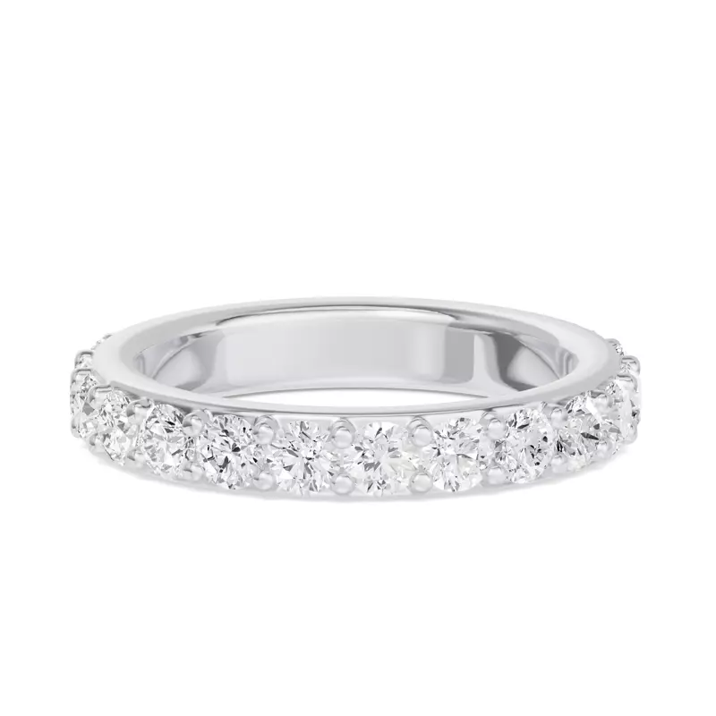 Platinum Shared Prong Lab Eternity Band (2.00ct. tw.)