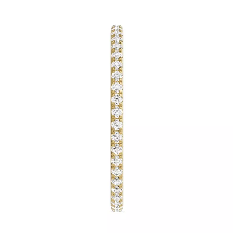 14K Yellow Gold Classic Lab Eternity Band (.25ct. tw.)