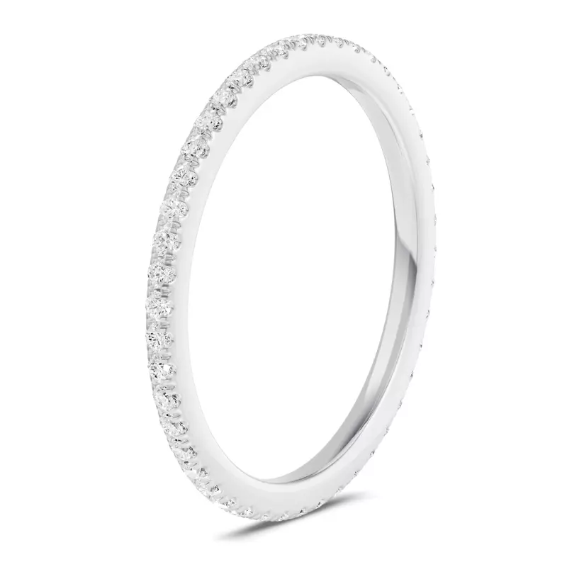 Platinum Classic Lab Eternity Band (.25ct. tw.)