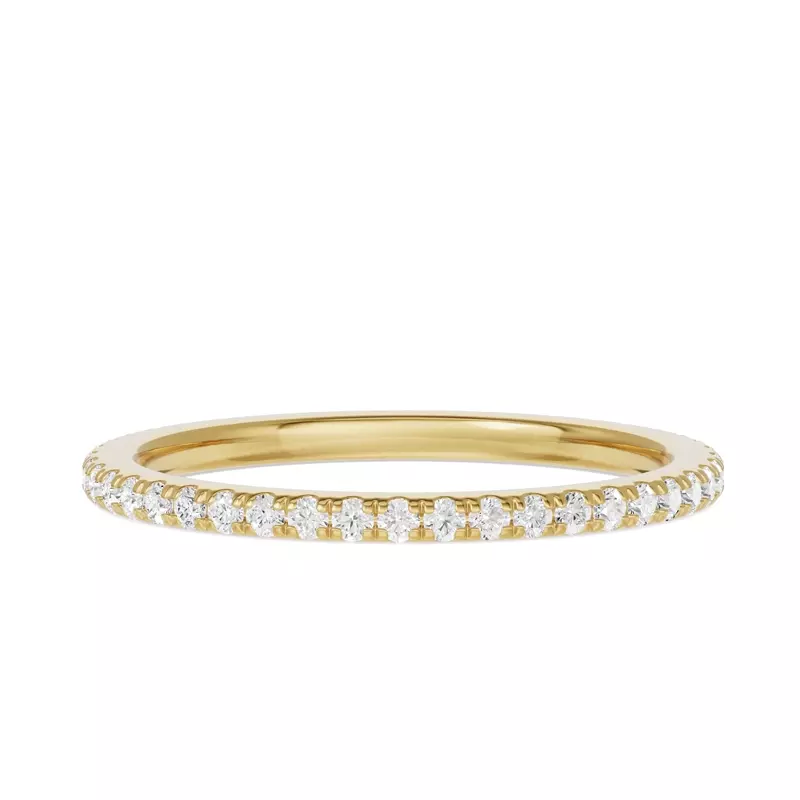14K Yellow Gold Classic Lab Eternity Band (.33ct. tw.)
