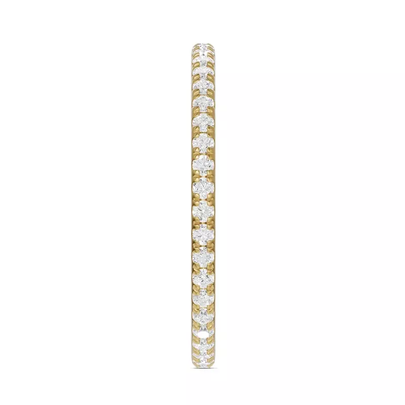 18K Yellow Gold Classic Lab Eternity Band (.33ct. tw.)