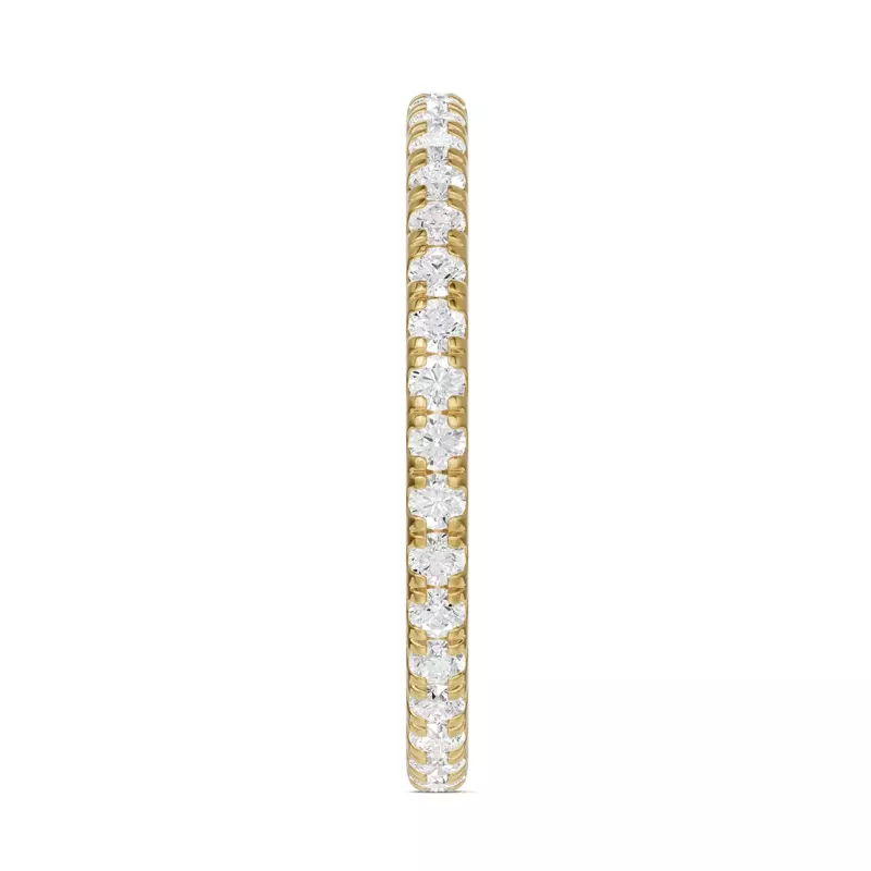 14K Yellow Gold Classic Lab Eternity Band (.50ct. tw.)