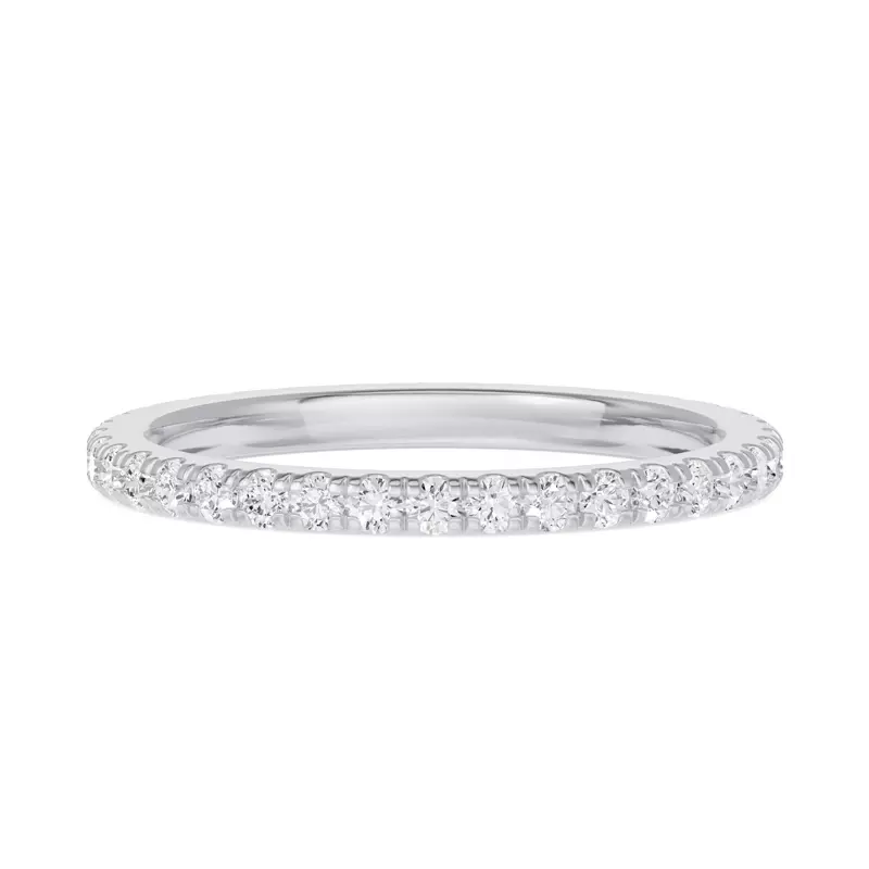 Platinum Classic Lab Eternity Band (.50ct. tw.)