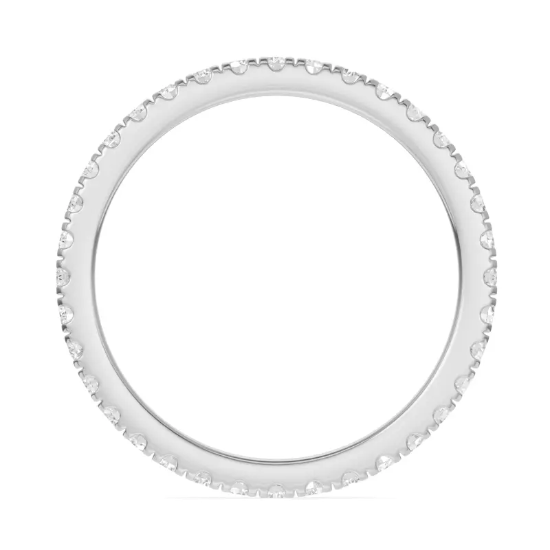 Platinum Classic Lab Eternity Band (.50ct. tw.)