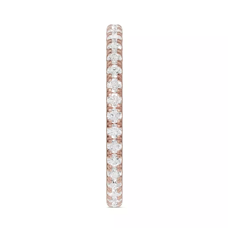 18K Rose Gold Classic Diamond Eternity Band (.50ct. tw.)