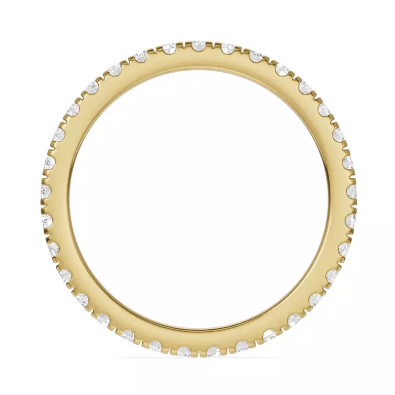 14K Yellow Gold Classic Diamond Eternity Band (.75ct. tw.)